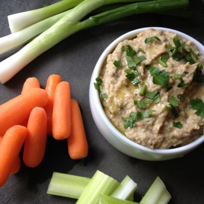 Creamy-Roasted-Eggplant-and-White-Bean-Dip-The-Lemon-Bowl-400x400